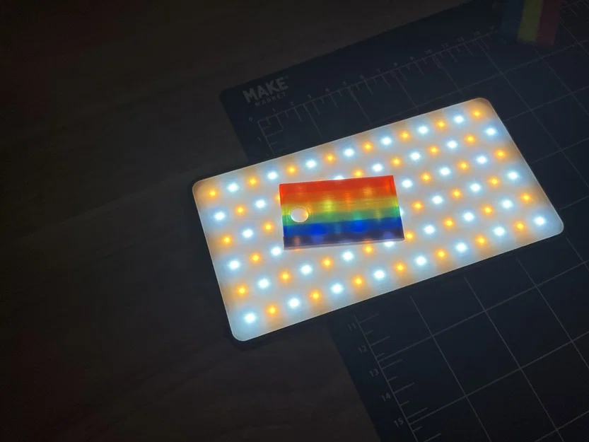 Móc khóa Cờ Tự hào (Pride Flag Keychain) - Image 3