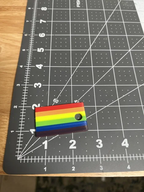 Móc khóa Cờ Tự hào (Pride Flag Keychain) - Image 5