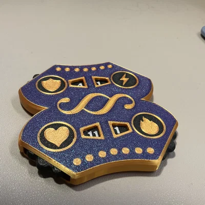 Daggerheart Resource Tracker: Bảng theo dõi chỉ số game 3D