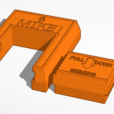 Ốp công tắc đèn mô hình báo cháy Mike pull station độc đáo