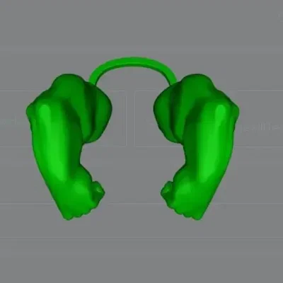 Mô hình tay Hulk (Hulk arms) in 3D ấn tượng cho fan Marvel