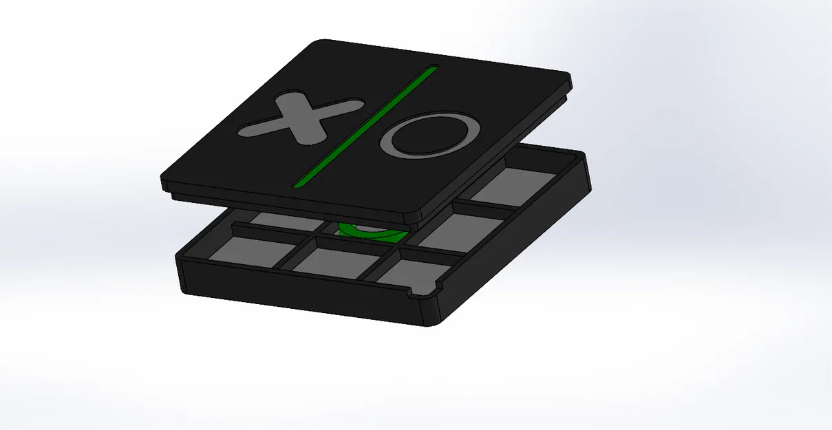 Bộ cờ Tic Tac Toe in 3D - Image 2