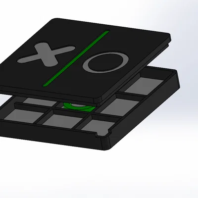 Bộ cờ Tic Tac Toe in 3D