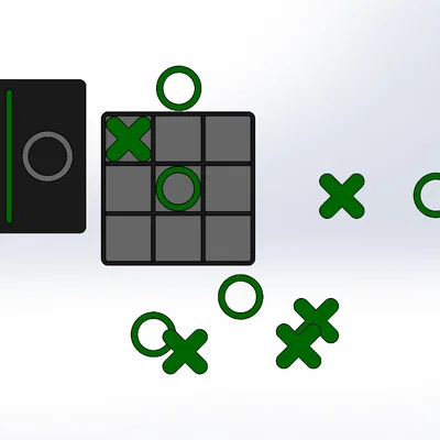 Bộ cờ Tic Tac Toe in 3D