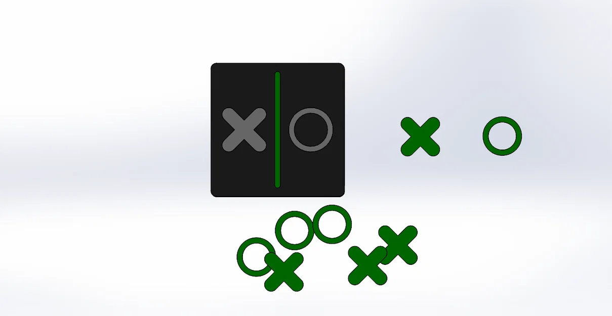 Bộ cờ Tic Tac Toe in 3D - Image 4