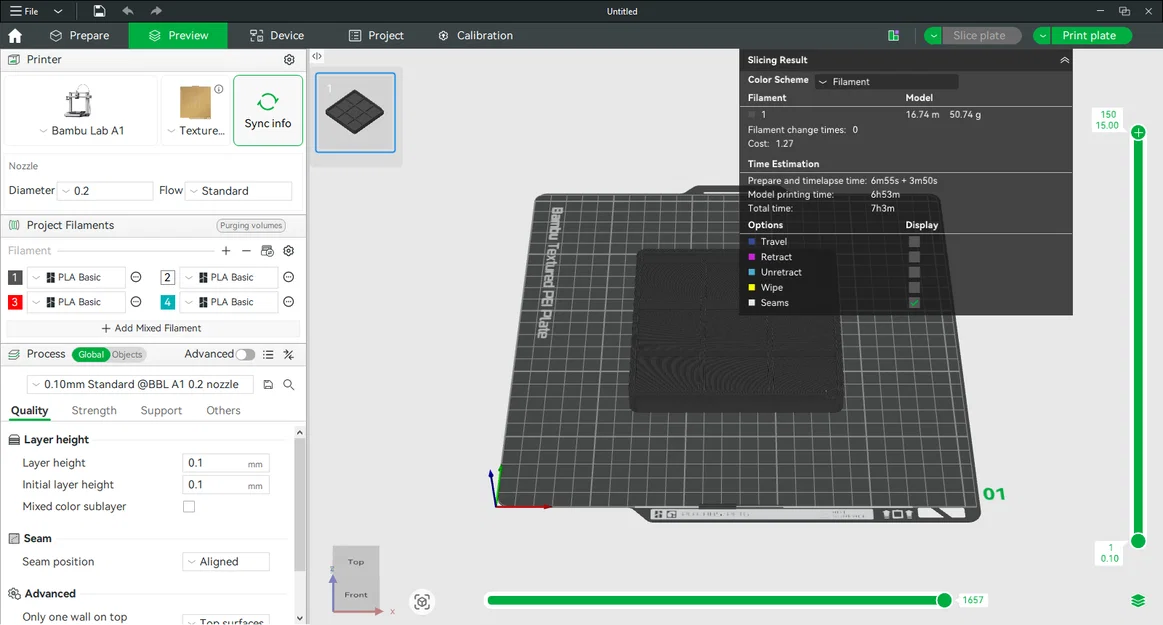 Bộ cờ Tic Tac Toe in 3D - Image 7