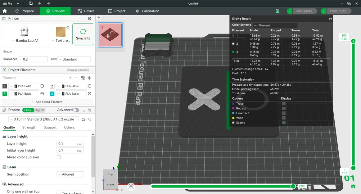 Bộ cờ Tic Tac Toe in 3D - Image 9