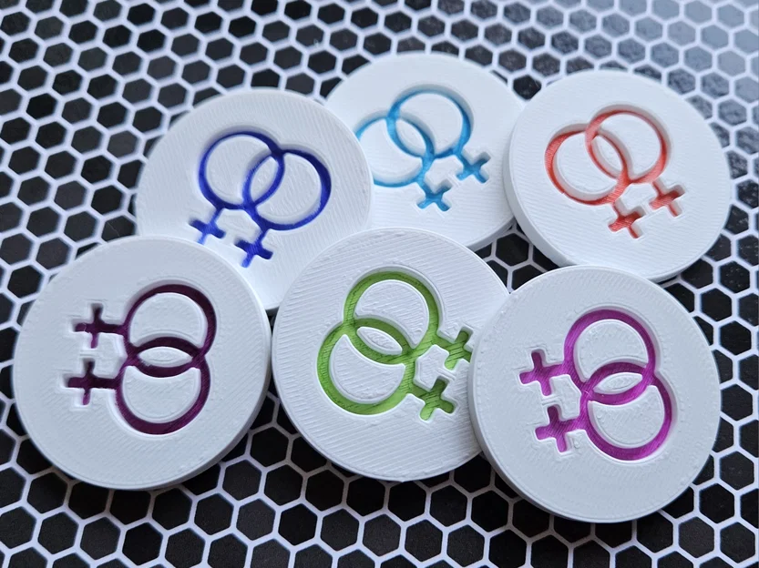 Pride Tokens - Bộ huy hiệu 3D biểu tượng niềm tự hào LGBTQ+ - Image 3