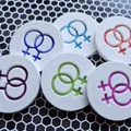 Pride Tokens - Bộ huy hiệu 3D biểu tượng niềm tự hào LGBTQ+ - Thumbnail 3