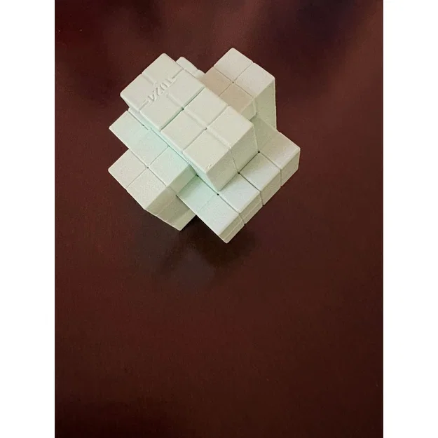 Bộ mô hình 6-Piece-Burr puzzle hoàn chỉnh - Image 1