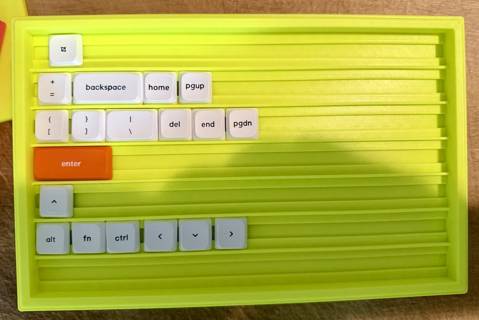 Khay đựng keycap dạng chồng (Stackable Trays for Keycaps) - Image 2