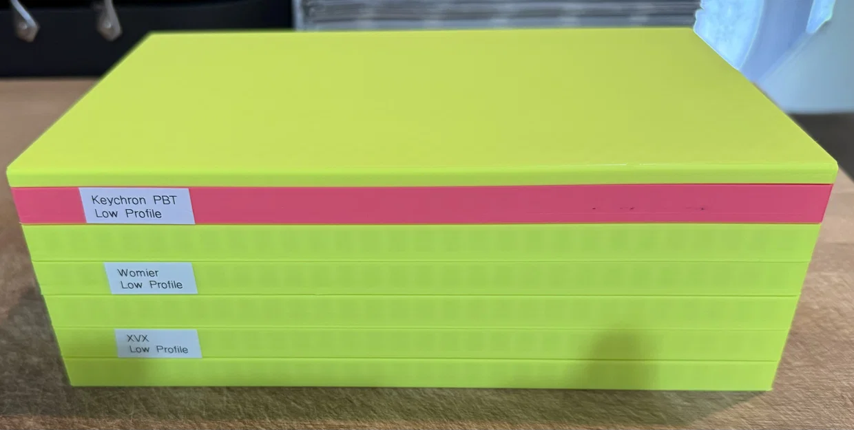 Khay đựng keycap dạng chồng (Stackable Trays for Keycaps) - Image 3