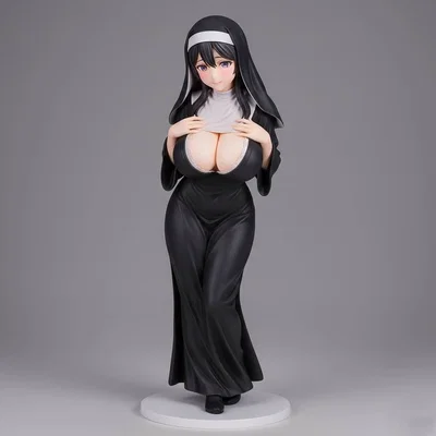 Mô hình nhân vật nữ tu Monja quyến rũ cho máy in 3D