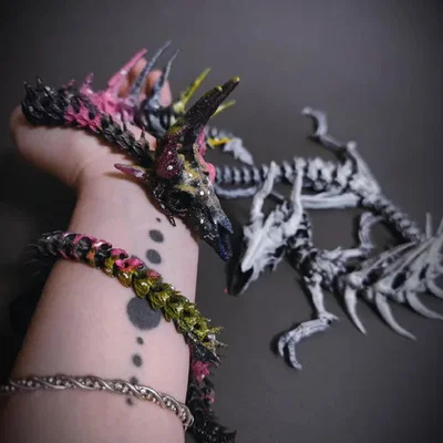 Mô hình rồng xương khớp nối in 3D (Articulated Skeleton Dragon)