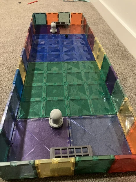 Pocket Air Hockey - Bộ Trò Chơi Khúc Côn Cầu Trên Bàn Di Động - Image 4