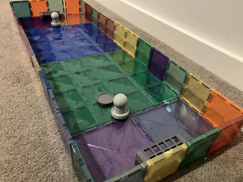 Pocket Air Hockey - Bộ Trò Chơi Khúc Côn Cầu Trên Bàn Di Động - Image 5