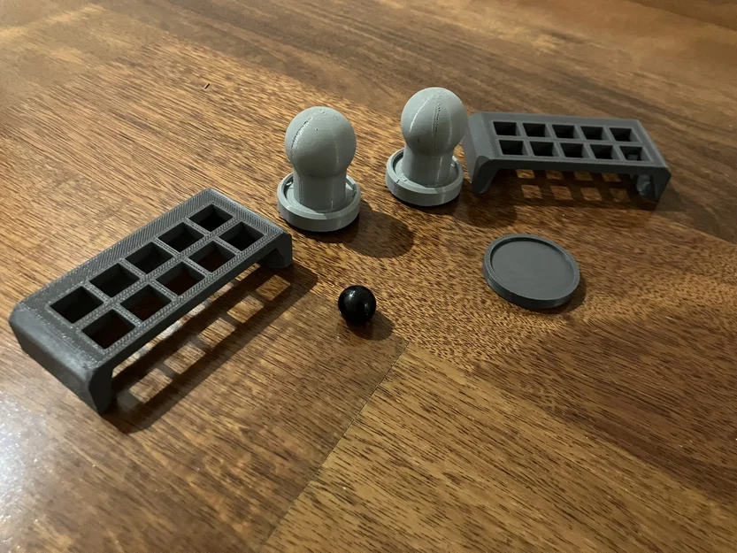 Pocket Air Hockey - Bộ Trò Chơi Khúc Côn Cầu Trên Bàn Di Động - Image 6
