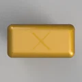 Nắp bịt đầu sắt hộp 25x12.5mm - Thumbnail 2
