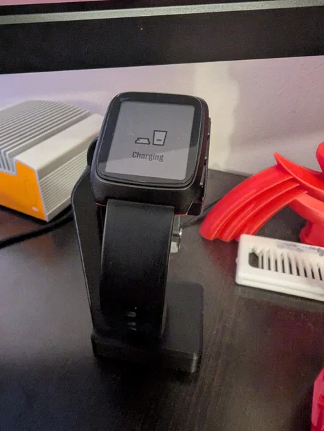 Đế sạc 3D cho đồng hồ thông minh Pebble Time gọn gàng tiện lợi - Image 2