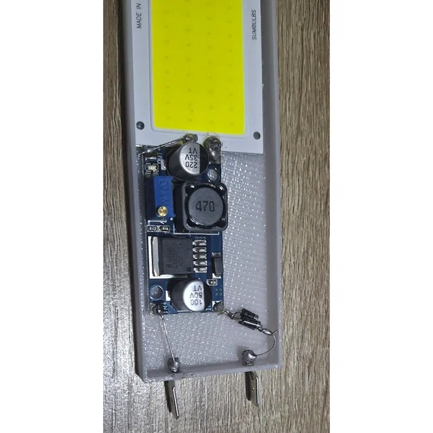 Vỏ đèn LED Ozito 120x36mm - Cho đèn DIY dùng pin Ozito/Einhell PXC - Image 5