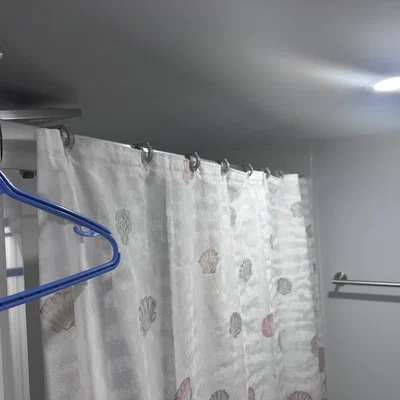 Móc treo rèm phòng tắm hình chữ D