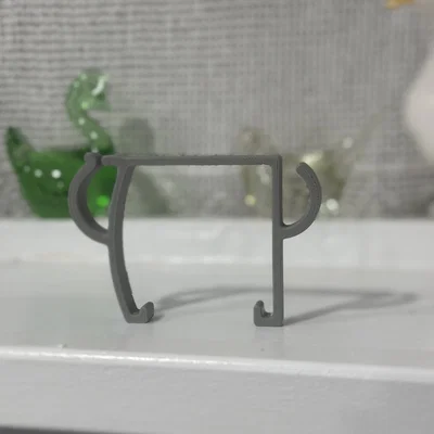 Móc treo rèm phòng tắm hình chữ D