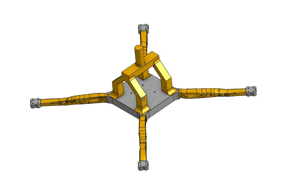 Khung Thân Drone Altair Tối Ưu Hóa Dành Cho In 3D - Image 1