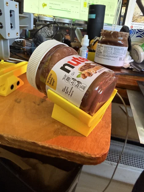Giá đỡ Nutella Cradle - Giúp lấy hết sạch sốt sô-cô-la dễ dàng - Image 2
