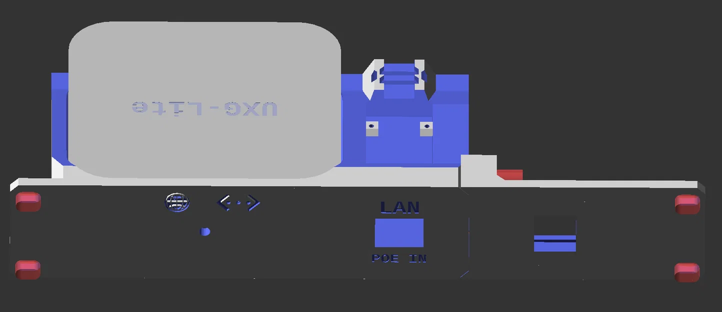 Khung gắn rack 10-inch cho UXG-Lite - Image 2