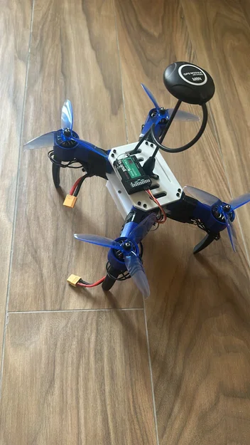 Khung Quadcopter 5 inch in 3D - Tự hành và tùy biến - Image 1