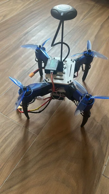 Khung Quadcopter 5 inch in 3D - Tự hành và tùy biến - Image 2