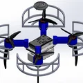 Khung Quadcopter 5 inch in 3D - Tự hành và tùy biến - Thumbnail 6