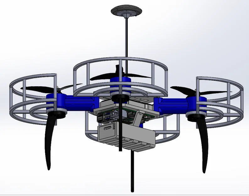 Khung Quadcopter 5 inch in 3D - Tự hành và tùy biến - Image 7