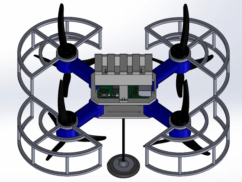 Khung Quadcopter 5 inch in 3D - Tự hành và tùy biến - Image 8