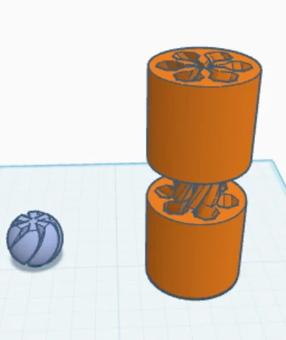 Mô hình đồ chơi Fidget dạng ống và bi xoắn ốc in 3D - Image 1