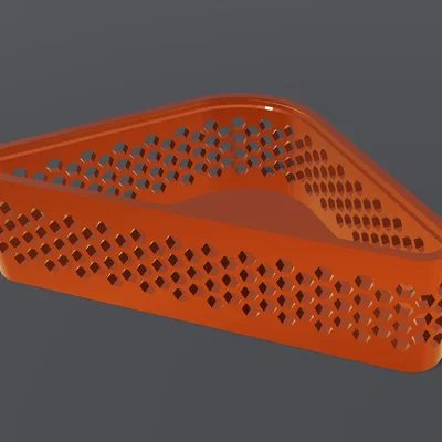 Khay Đựng Đồ Hình Tam Giác Bo Góc - In 3D Gọn Gàng Tiện Lợi