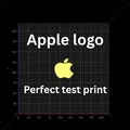 Mô hình logo Apple - File in 3D thử nghiệm chất lượng - Thumbnail 1