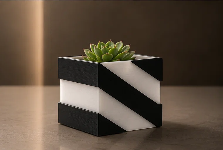 Chậu cây hiện đại Modern Planter: Thiết kế tối giản cho ngôi nhà - Image 3