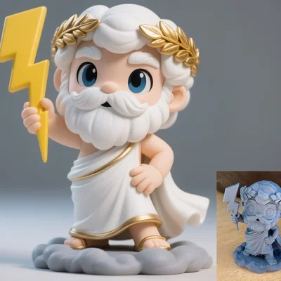 Mô hình Chibi Zeus #2