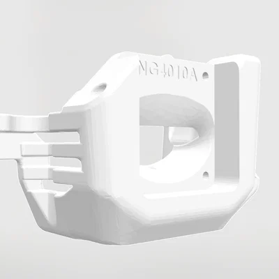 Ốp quạt Micro Swiss NG cho Ender 3 / CR-10 tích hợp sẵn ngàm BLTouch (Remix)