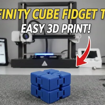 INFINITY CUBE TỐI THƯỢNG – Mượt mà & In trực tiếp không cần hỗ trợ