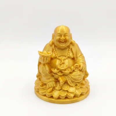 Mô hình tượng Phật Di Lặc (guberan) in 3D cầu tài lộc phong thủy