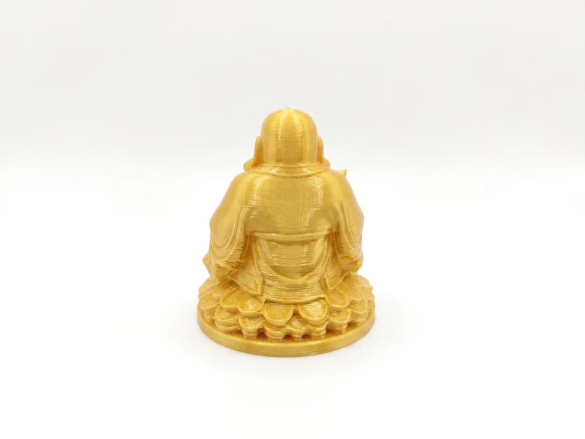 Mô hình tượng Phật Di Lặc (guberan) in 3D cầu tài lộc phong thủy - Image 2