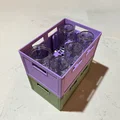 Thùng Đựng Hũ Thủy Tinh (Half Pint Regular Mouth) Kiểu Beer Crate 2x3 - Thumbnail 5