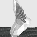 Đế Trưng Bày Giày Sneaker Có Cánh – Bệ Đỡ Giày Phong Cách Low Poly - Thumbnail 2