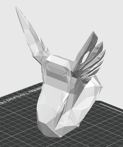 Đế Trưng Bày Giày Sneaker Có Cánh – Bệ Đỡ Giày Phong Cách Low Poly - Image 3