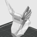 Đế Trưng Bày Giày Sneaker Có Cánh – Bệ Đỡ Giày Phong Cách Low Poly - Thumbnail 3