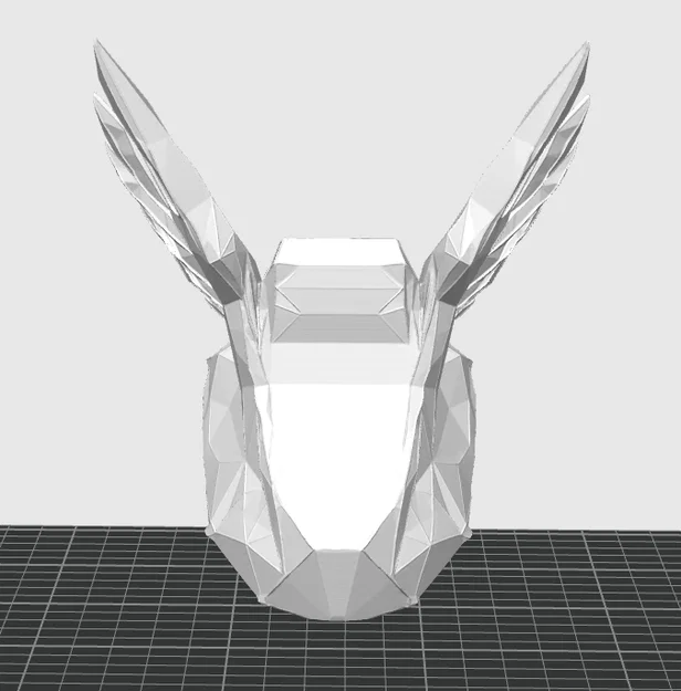 Đế Trưng Bày Giày Sneaker Có Cánh – Bệ Đỡ Giày Phong Cách Low Poly - Image 4