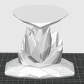 Đế Trưng Bày Giày Crystal – Bệ Đỡ Hình Học Đa Giác (Low Poly) - Thumbnail 2
