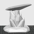 Đế Trưng Bày Giày Crystal – Bệ Đỡ Hình Học Đa Giác (Low Poly) - Thumbnail 3